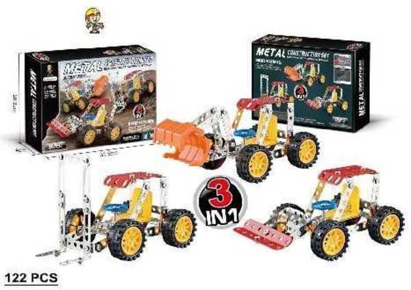 Assembled vehicle - 6607 - 122pcs - 102327