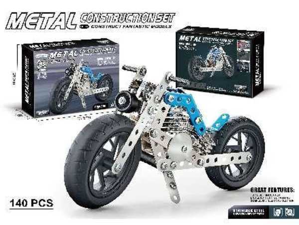 Assembled motorcycle - 6608 - 140pcs - 102328