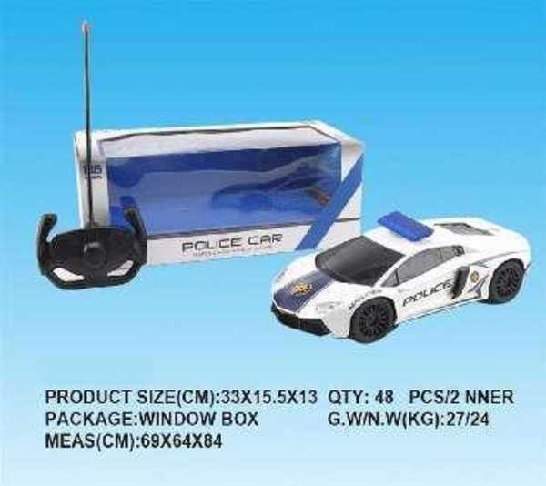 RC car - Police - QX3689-A3 1:16 - 102452