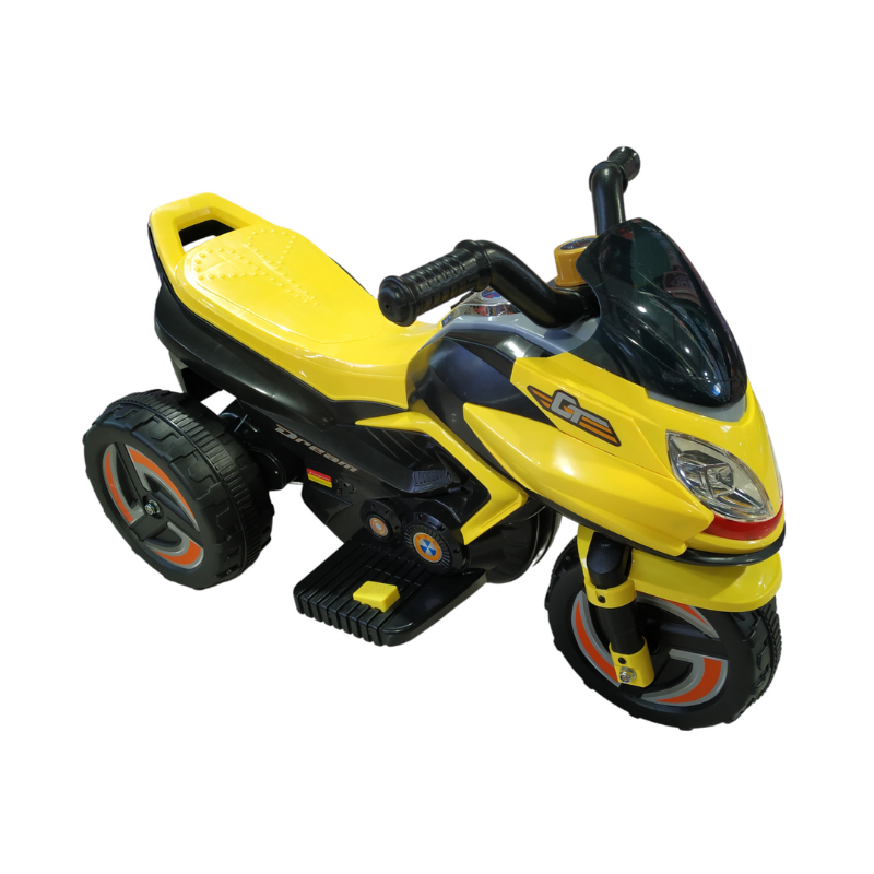 Children's electric tricycle scooter - FD-9801 - 102606 - Yellow