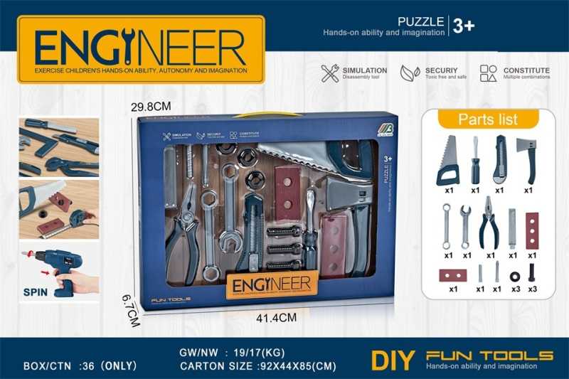 Παιδικό σετ εργαλείων - MT3-1 - 917223