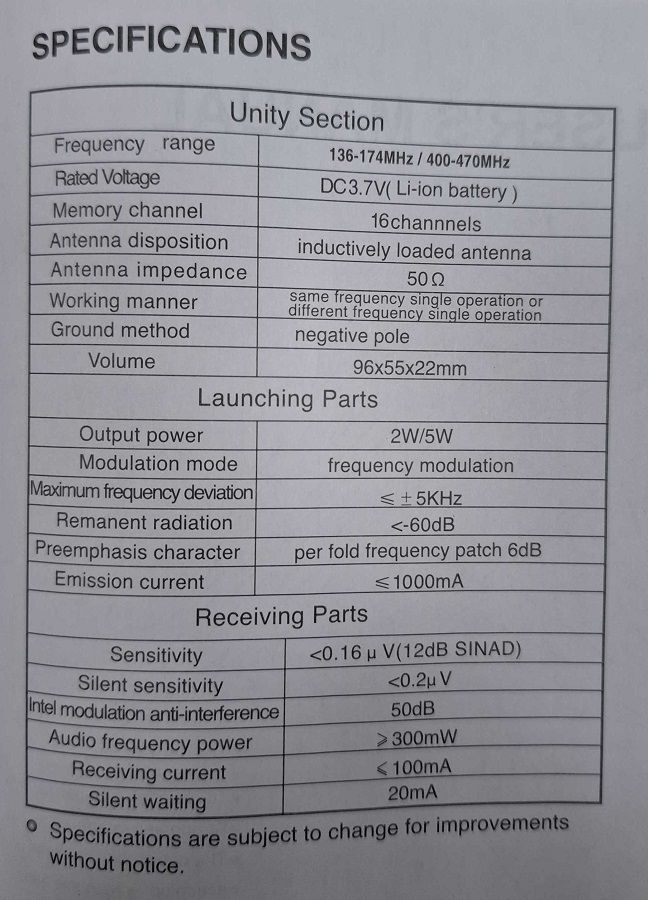 Φορητός πομποδέκτης - A10 - Apach - 106108