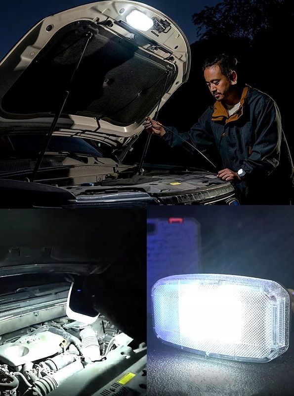 Ασύρματος φάρος οχημάτων Strobe & προβολέας έκτακτης ανάγκης με μαγνητική βάση - 1108914 - 110850