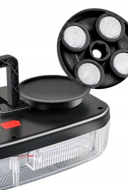 Ασύρματος φάρος οχημάτων Strobe & προβολέας έκτακτης ανάγκης με μαγνητική βάση - 1108914 - 110850