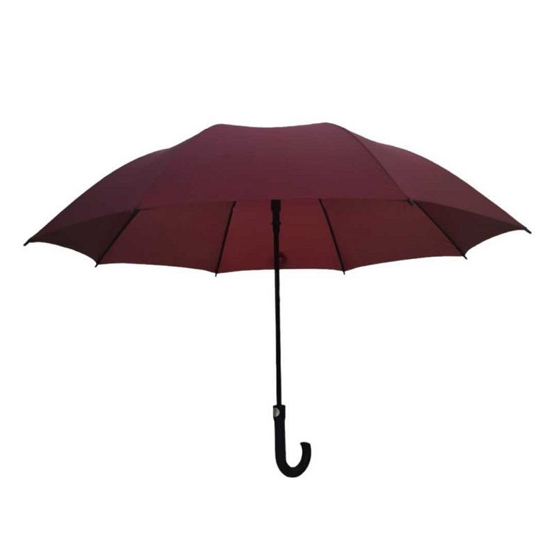 Automatic cane umbrella - 8K - Tradesor - 111374 - Dark Red