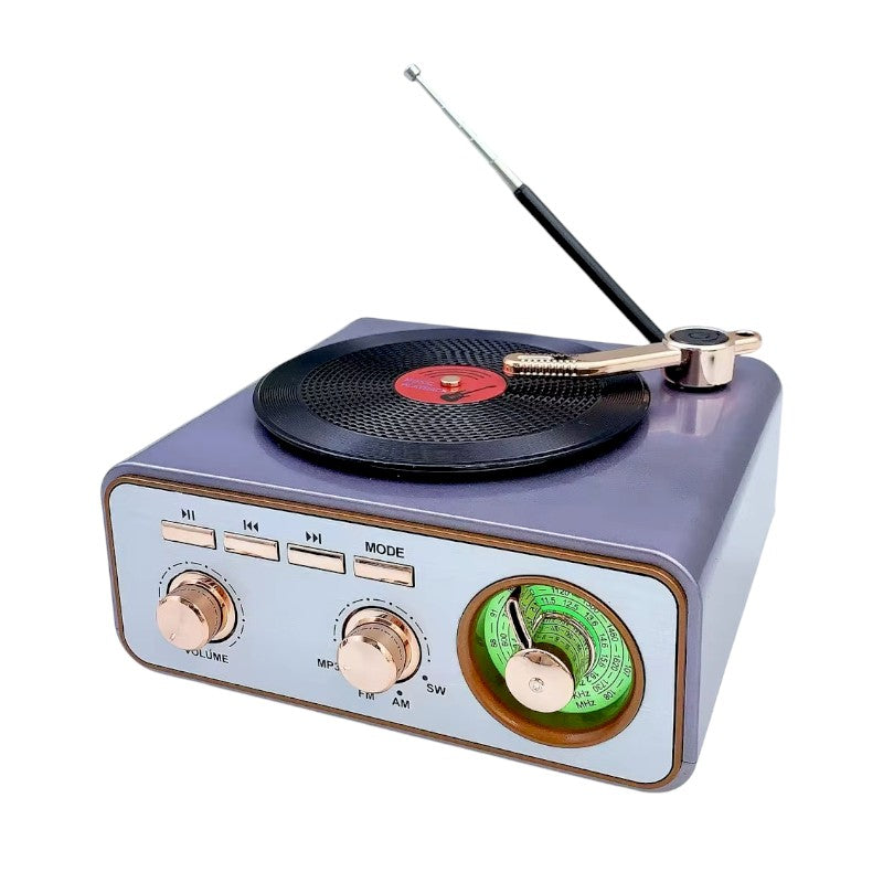 Επαναφορτιζόμενο ραδιόφωνο Retro - M1217BT - 112172 - Purple