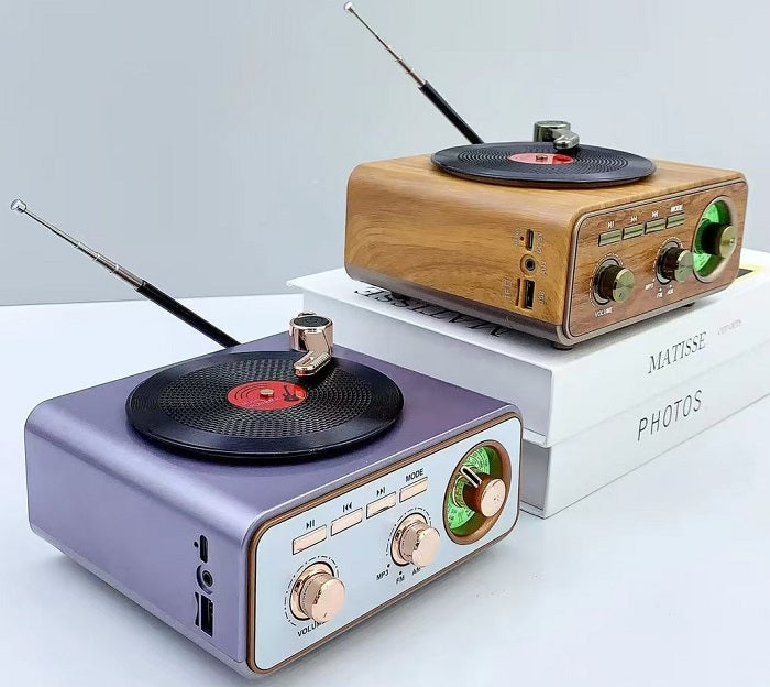 Επαναφορτιζόμενο ραδιόφωνο Retro - M1217BT - 112172 - Purple