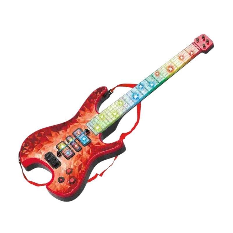 Children's electronic guitar - 969A - 922163 - Red