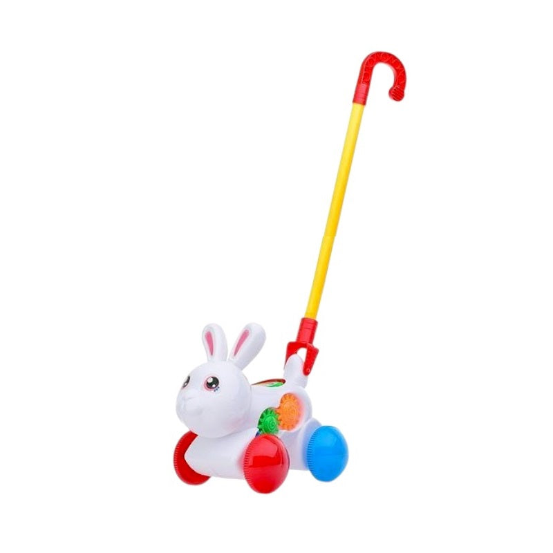 Συρόμενο παιχνίδι Κουνελάκι - 0517 - 117290 - White
