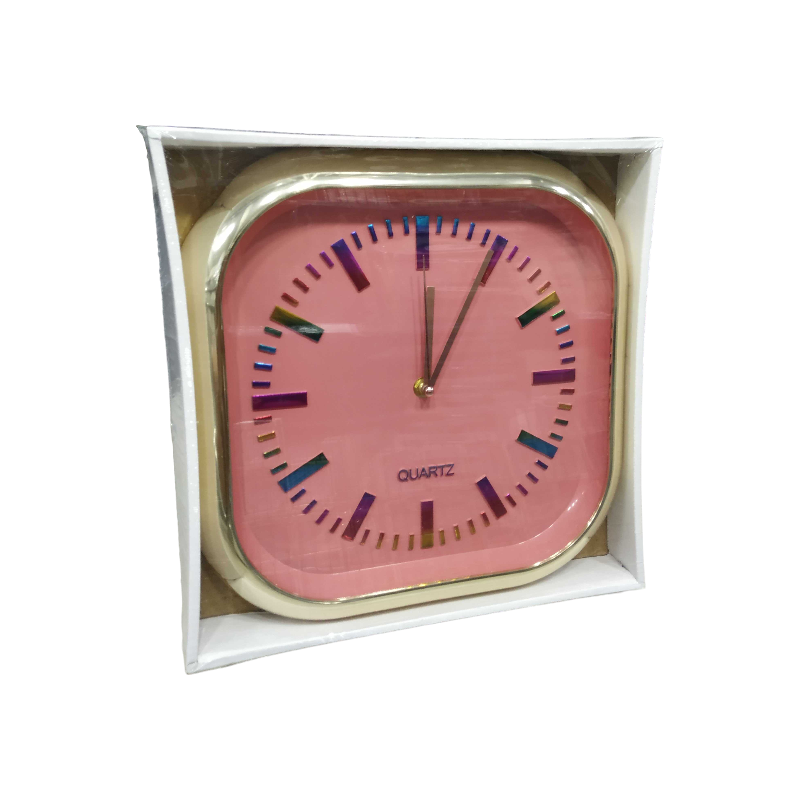 Wall clock - 737DC - 120070 - Pink