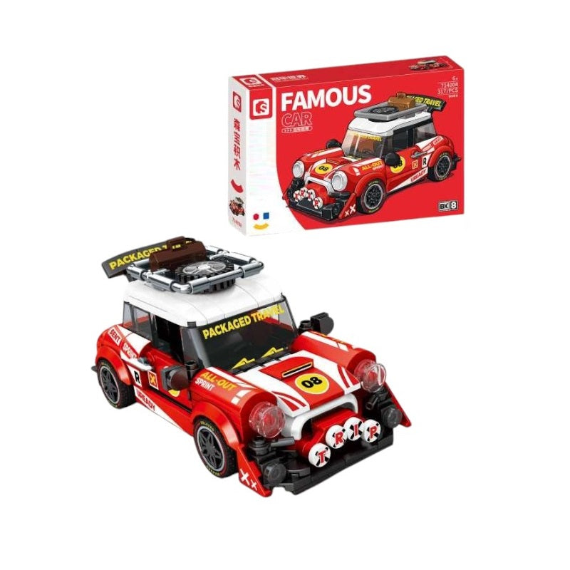 Συναρμολογούμενο αγωνιστικό αυτοκίνητο DIY - 714008 BK.8 - 120121