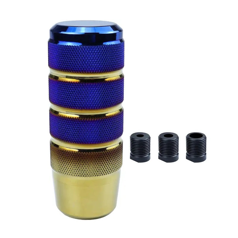 Metal gear lever - R-G34112 - 120516 - Blue/Gold