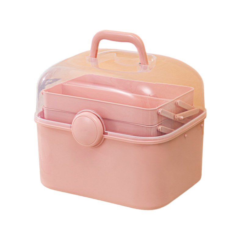 Cosmetic organizer box - D573 - 121033 - Pink
