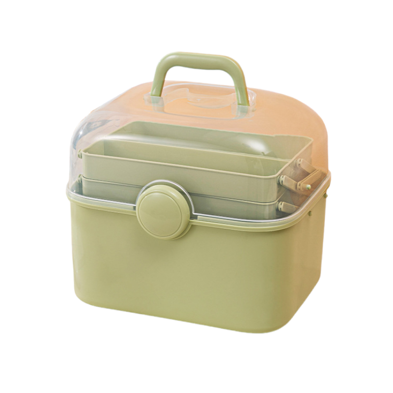 Cosmetic organizer box - D573 - 121033 - Green