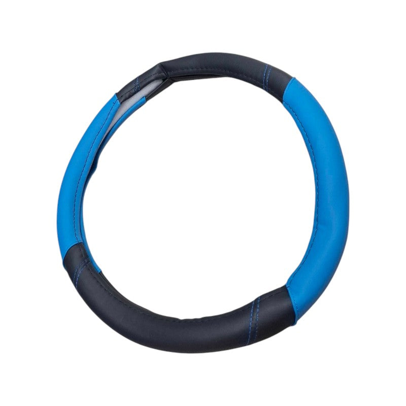 Car steering wheel cover - F112 - 122070 - Blue