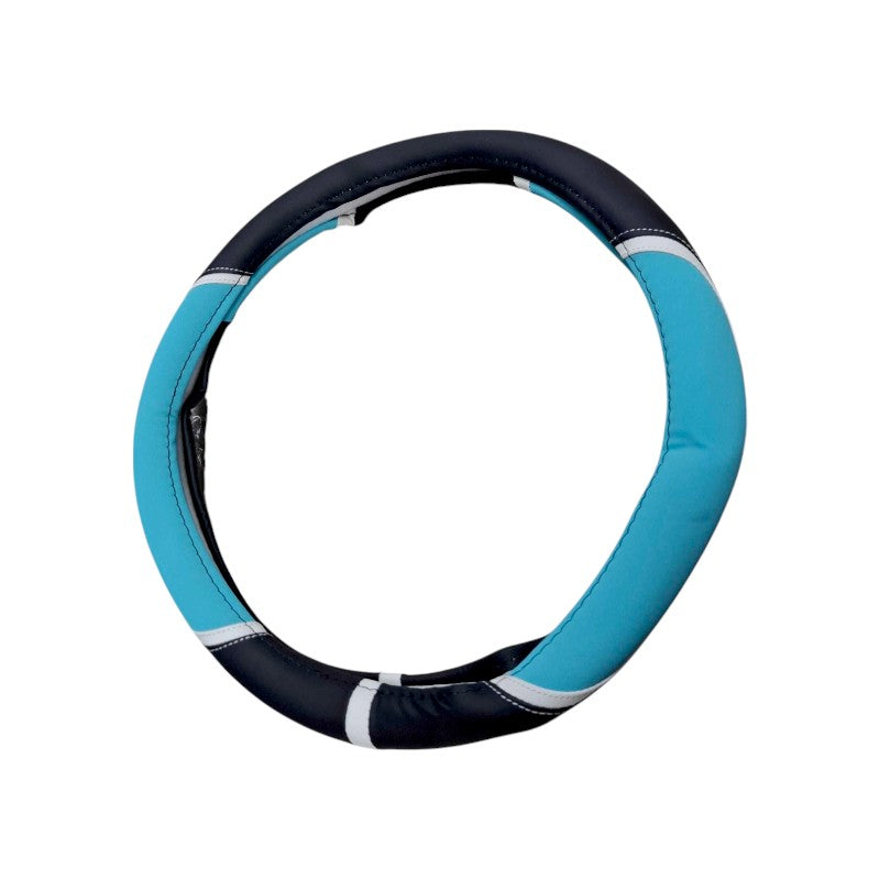 Car Steering Wheel Cover - AL-7 - 122322 - Light Blue