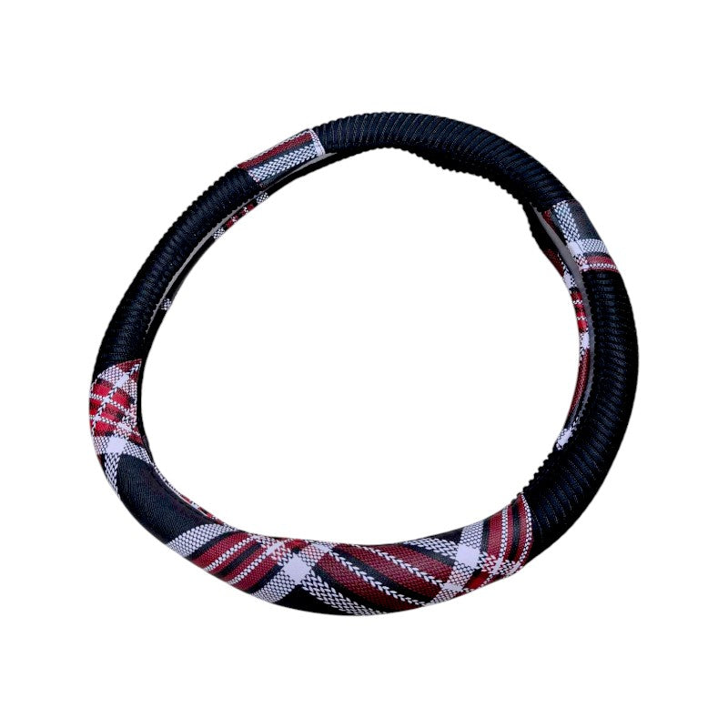 Car Steering Wheel Cover - AL-13 - 122339 - Dark Red