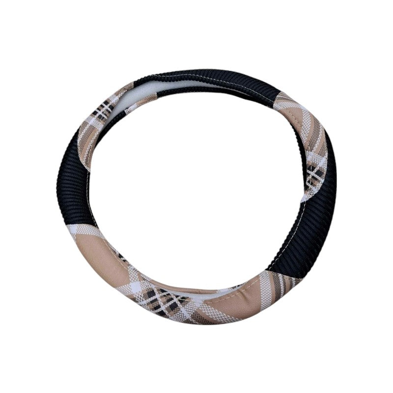 Car steering wheel cover - AL-13 - 122339 - Beige