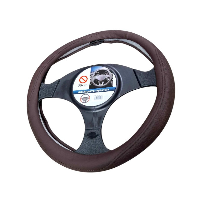 Car Steering Wheel Cover - XY-051 - 122476 - Brown