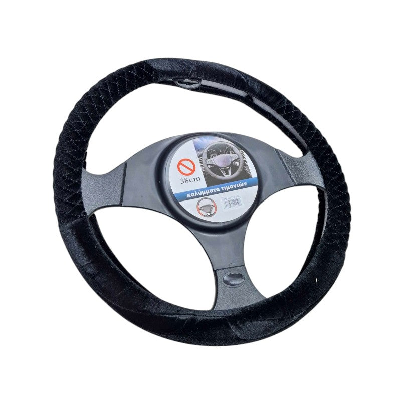 Car Steering Wheel Cover - XY-054 - 122506 - Black