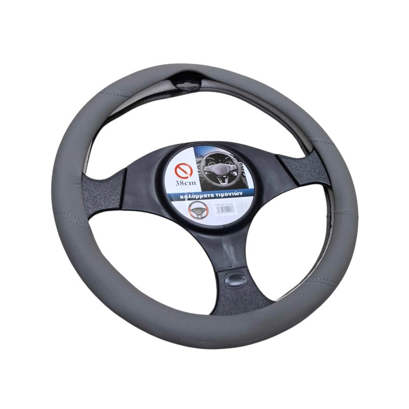 Car Steering Wheel Cover - XY-057 - 122537 - Grey
