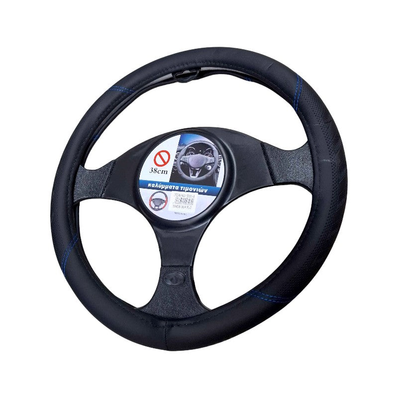 Κάλυμμα τιμονιού αυτοκινήτου - SMZ-6 - 123060 - Black/Blue
