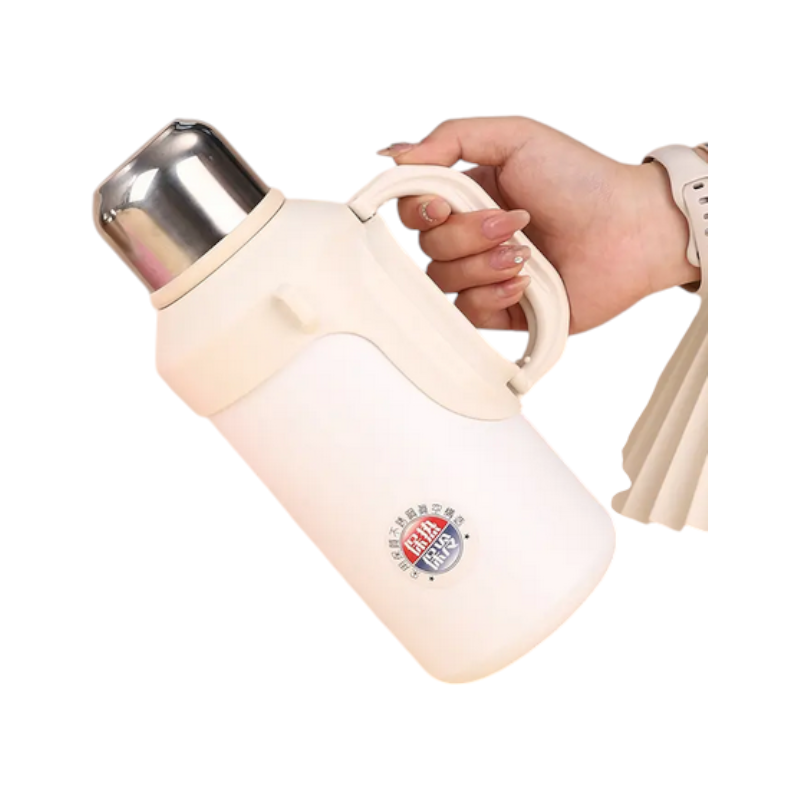 Portable thermos flask with handle - 1000ml - 219484 - White