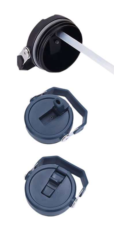 Φορητό παγούρι-θερμός - 1400ml - 123828 - Black