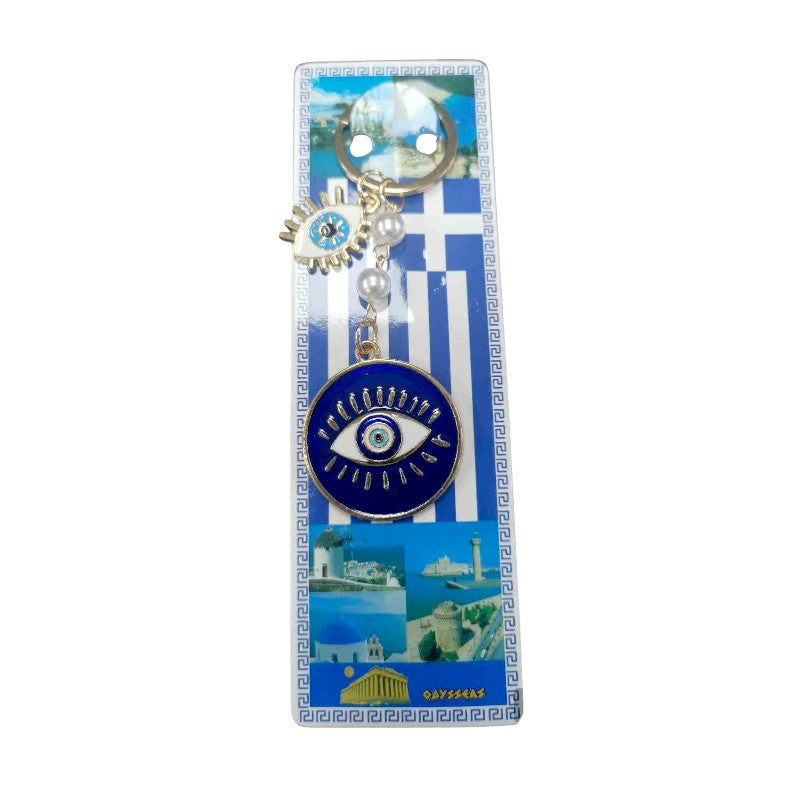 Tourist Souvenir Keychain - Set of 12pcs - Greece - 127168