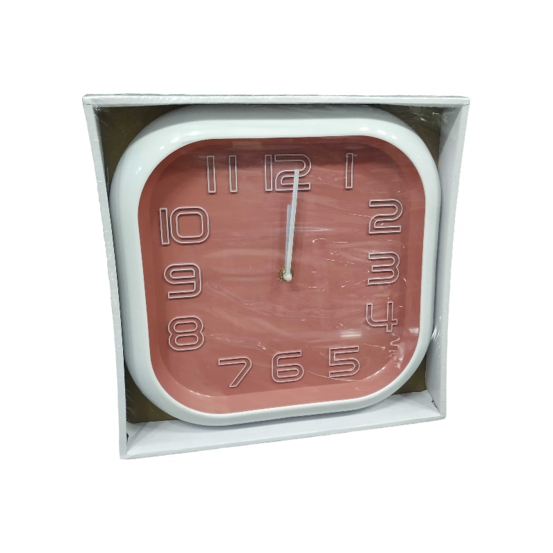 Wall clock - 735B - 130130 - Pink