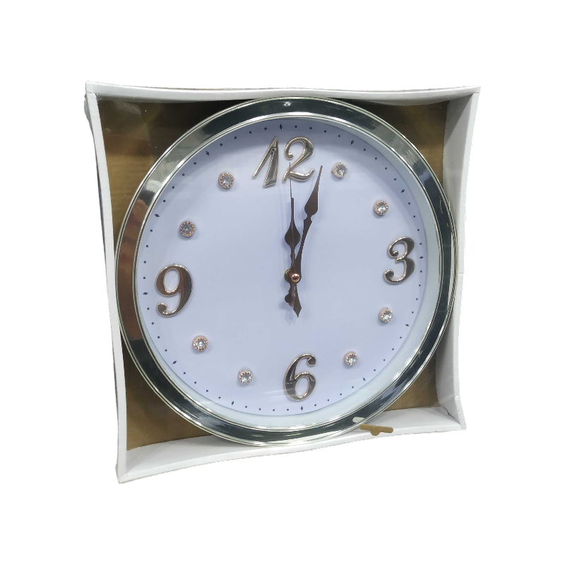 Ρολόι τοίχου - 705DZK - 131199 - Silver - iThinksmart.gr