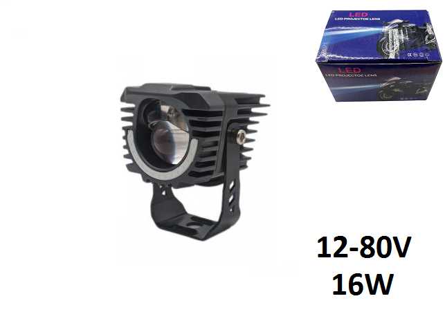 Προβολέας μοτοσυκλέτας LED - 16W - 12/24V - 3104504/26 - 310800