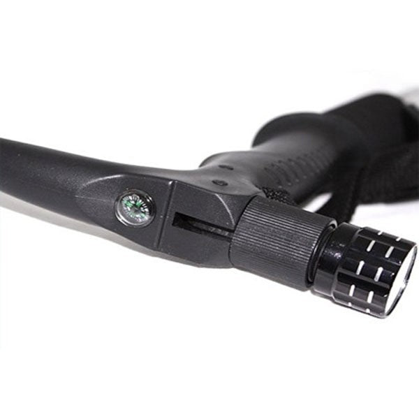 Telescopic hiking pole with flashlight - Pole - 138339 - Red