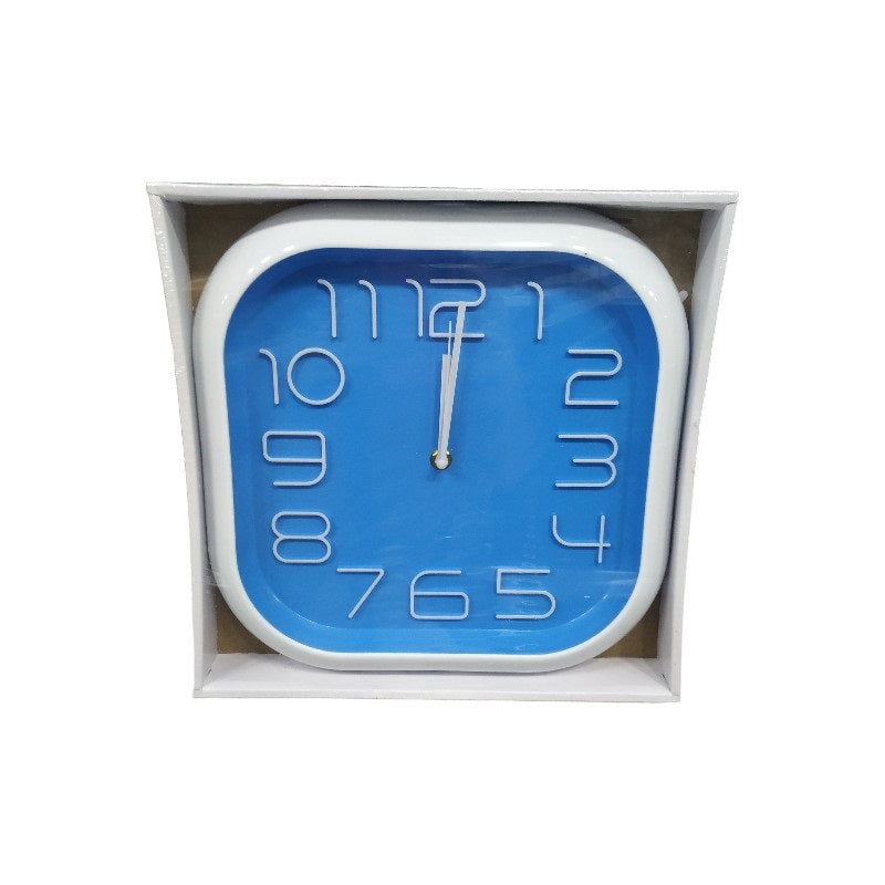 Ρολόι τοίχου - 734Β - 140115 - Blue - iThinksmart.gr