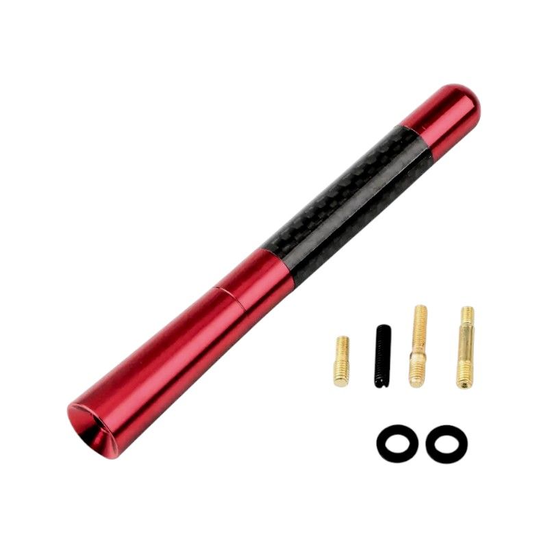 Car roof antenna - 12cm - 1412201 - 140366 - Red