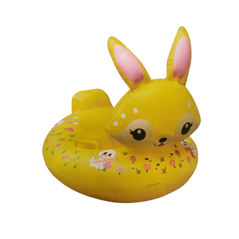 Children's inflatable life jacket Bunny with seat and handles - SL-B106 - 151561 - Yellow