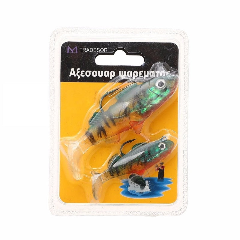 Artificial fishing lures - 2pcs - 6-8cm - 830209