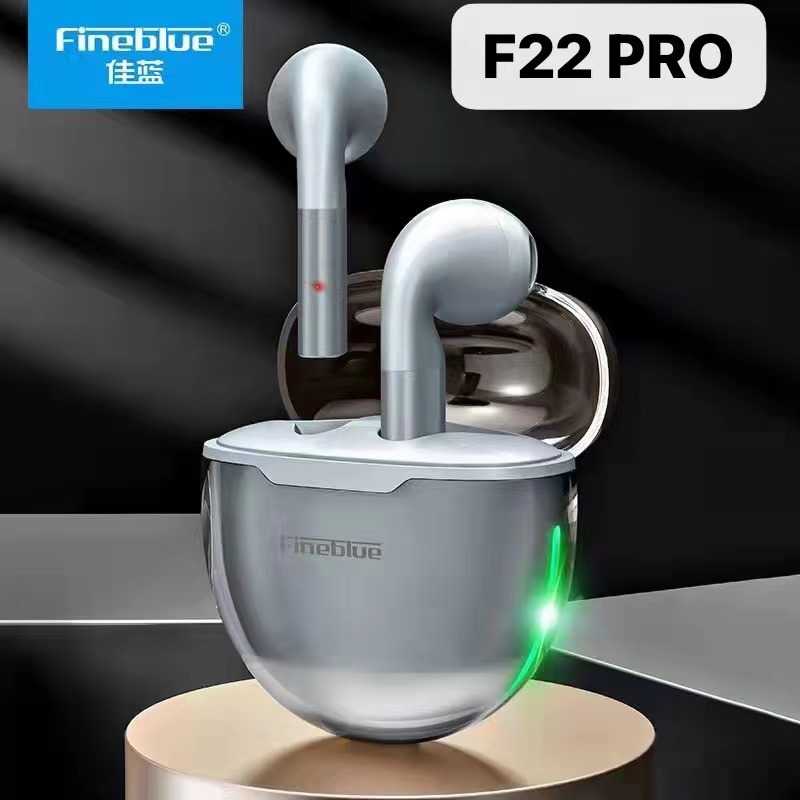 Ασύρματα ακουστικά Bluetooth - Fineblue - F22 Pro - 700123 - Silver