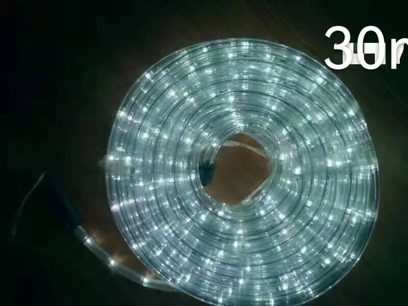 Χριστουγεννιάτικος φωτοσωλήνας LED - 30m - Cool White - 210344