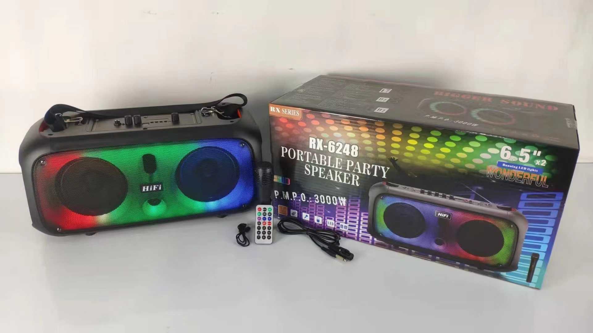 Portable subwoofer speaker - RX-6248 - 959685