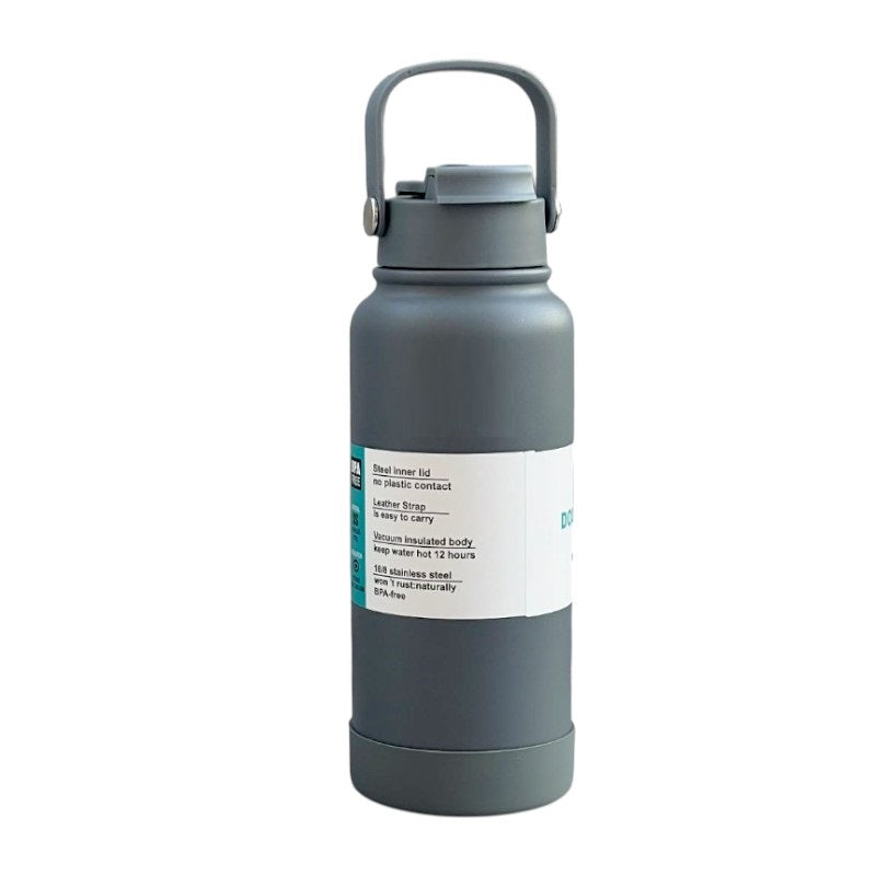 Φορητό παγούρι-θερμός - 800ml - 168445 - Grey