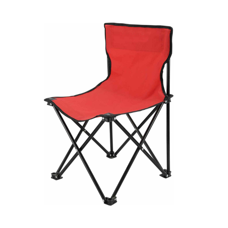 Folding camping chair - 1001L - 170013 - Red