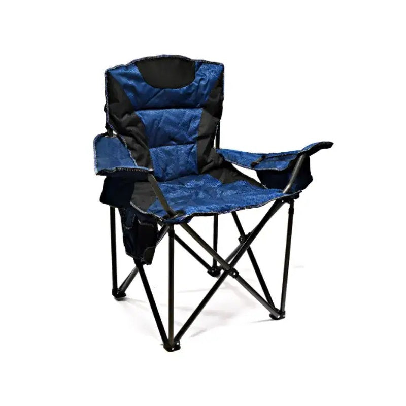 Folding camping chair - 1055 - 170075 - Blue