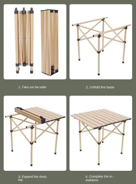 Outdoor folding table - 2004-64cm - 170181