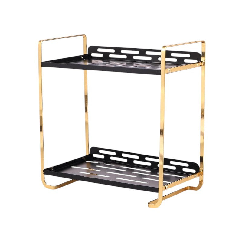 Cosmetics organizer shelf - MZY502B - 170257 - Black/Gold