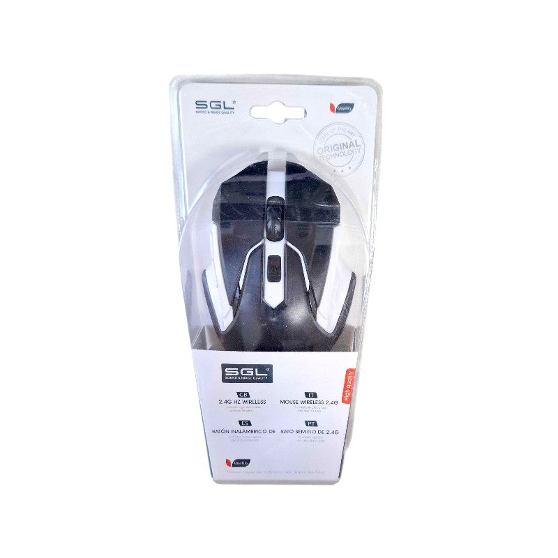Wireless mouse - K015 - 177319 - White/Black
