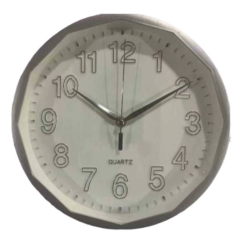 Wall clock - XH-8609 - 186090 - Silver