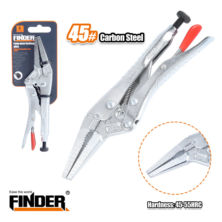 Grip Pliers - Female - 6"/150mm - Finder - 190200