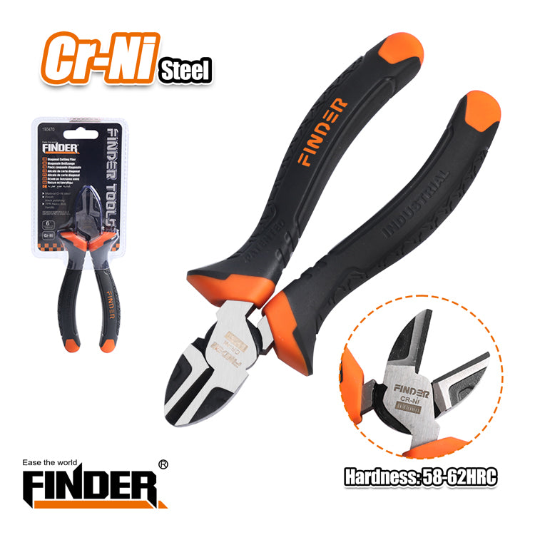 Pliers - Diagonal Cutter - 6"/150mm - Finder - 190470