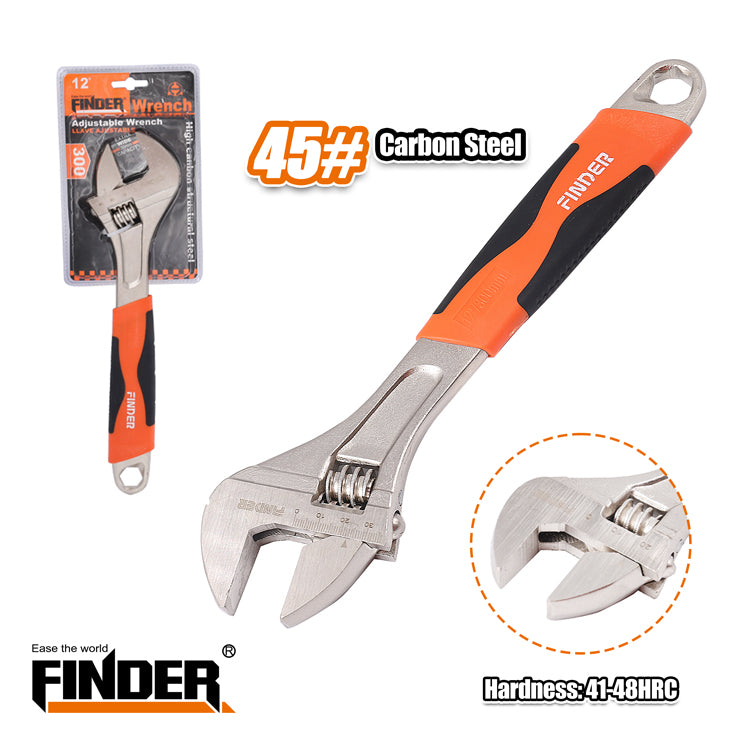 Adjustable wrench - 30mm - 12" - Finder - 192010